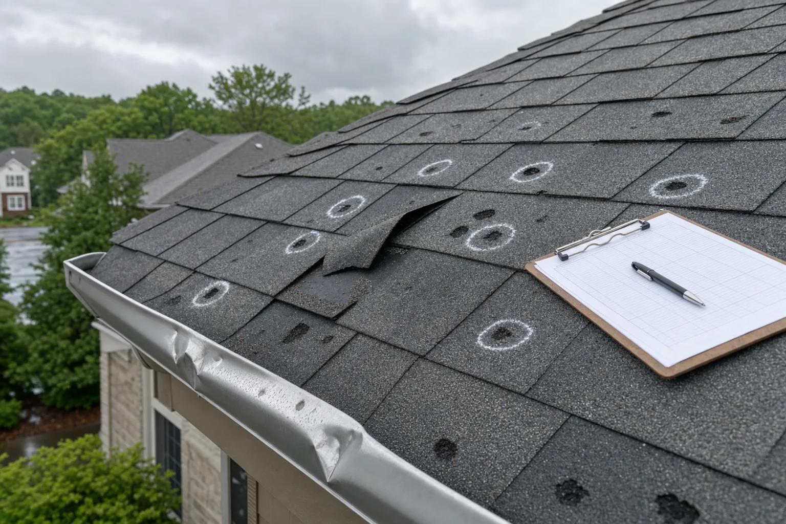 Storm Damage to Your Nashville Roof? How to Handle the Insurance Claim
